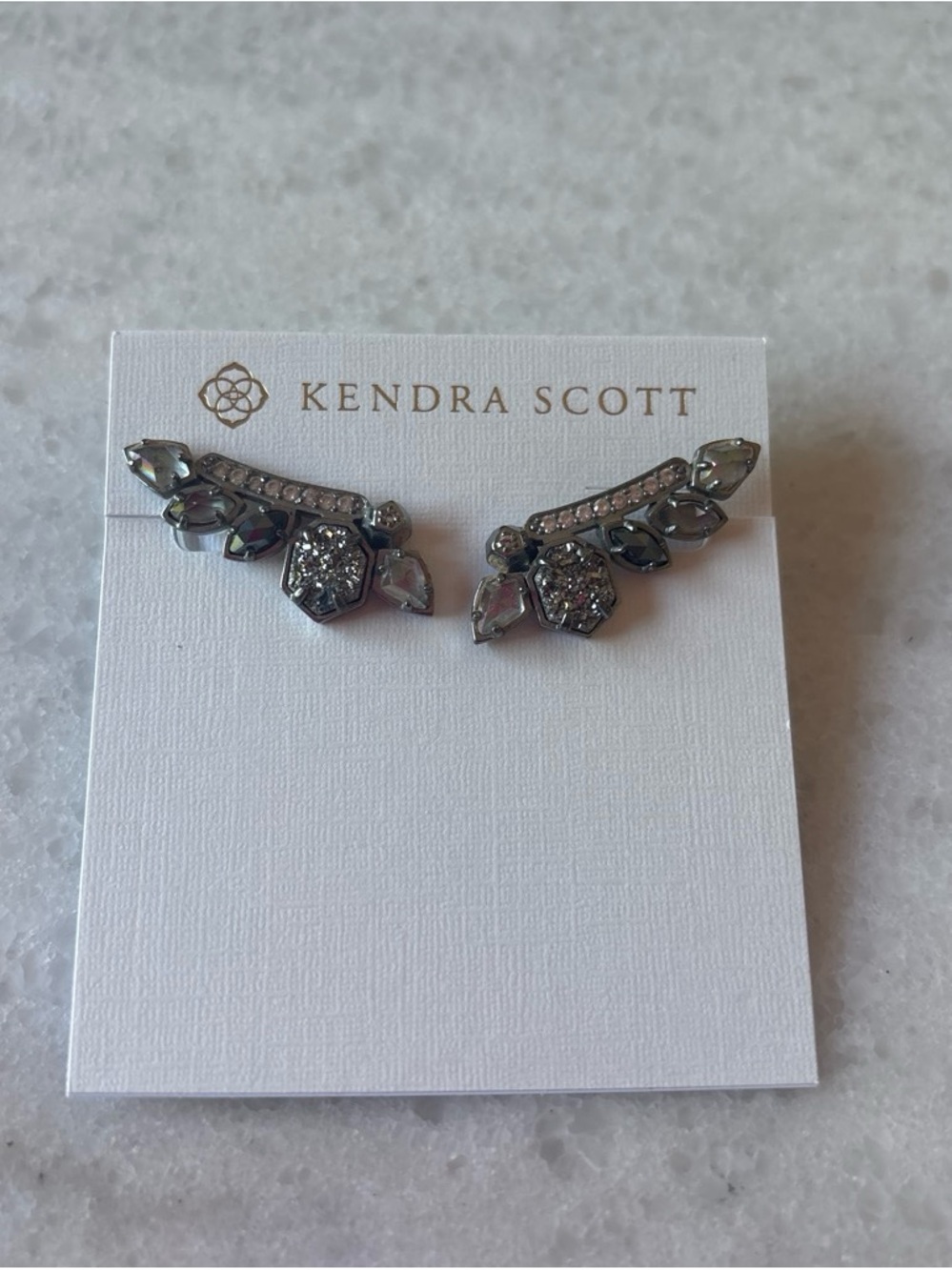 Kendra Scott Madison Midnight Ear Climbers